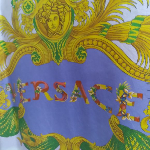 Versace Silk Dress with Belt - Picture 8 of 14